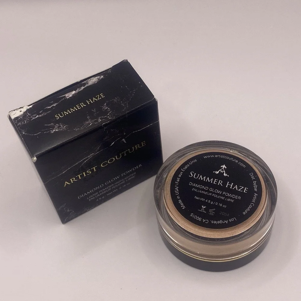 ARTIST COUTURE SUMMER HAZE Diamond Glow loose Powder Highlighter 0.16oz ‎ NEW